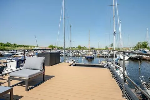 보트호텔 Moderne Houseboat Op Het Water! *