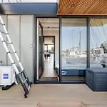 Moderne Houseboat Op Het Water! Πλωτό κατάλυμα Assendelft